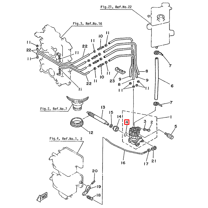 картинка Кольцо уплотнительное масляного насоса Yamaha 80A,115A, 90A,140A 6E5-14562-00 от магазина Одежда+