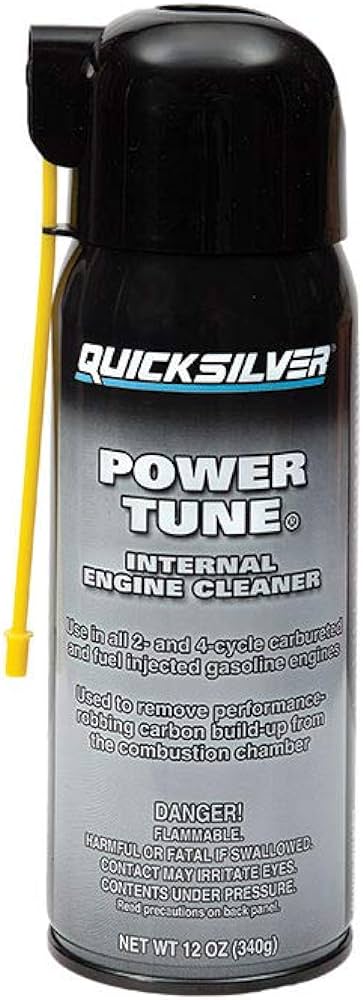 картинка Спрей-очиститель двигателя 340 г Power Tune (12OZ@6) Quicksilver от магазина Одежда+