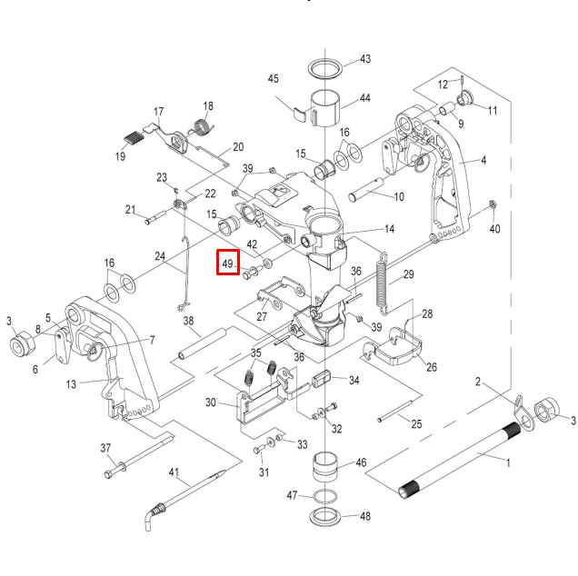 картинка Болт M6x20 Yamaha (97595-06520;T30-14035) (YUELANG) от магазина Одежда+