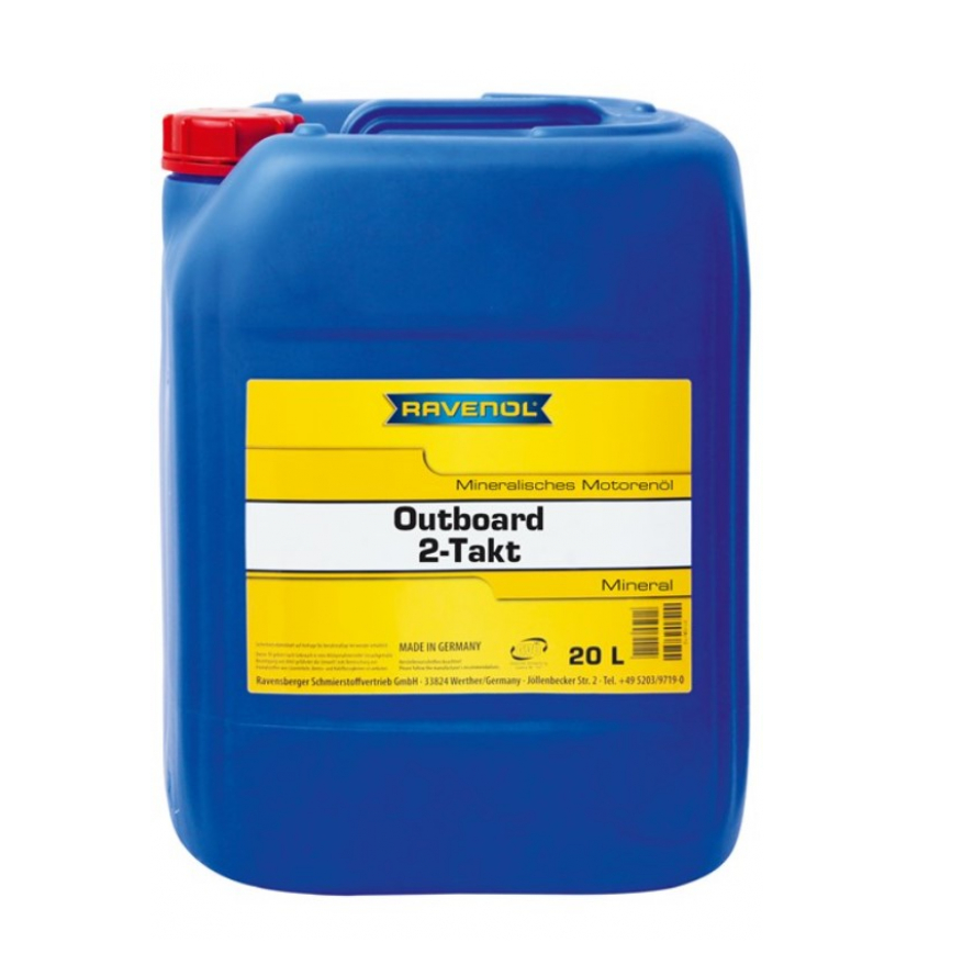 картинка Масло Ravenol Outboard Mineral (2х тактное) (20л) от магазина Одежда+