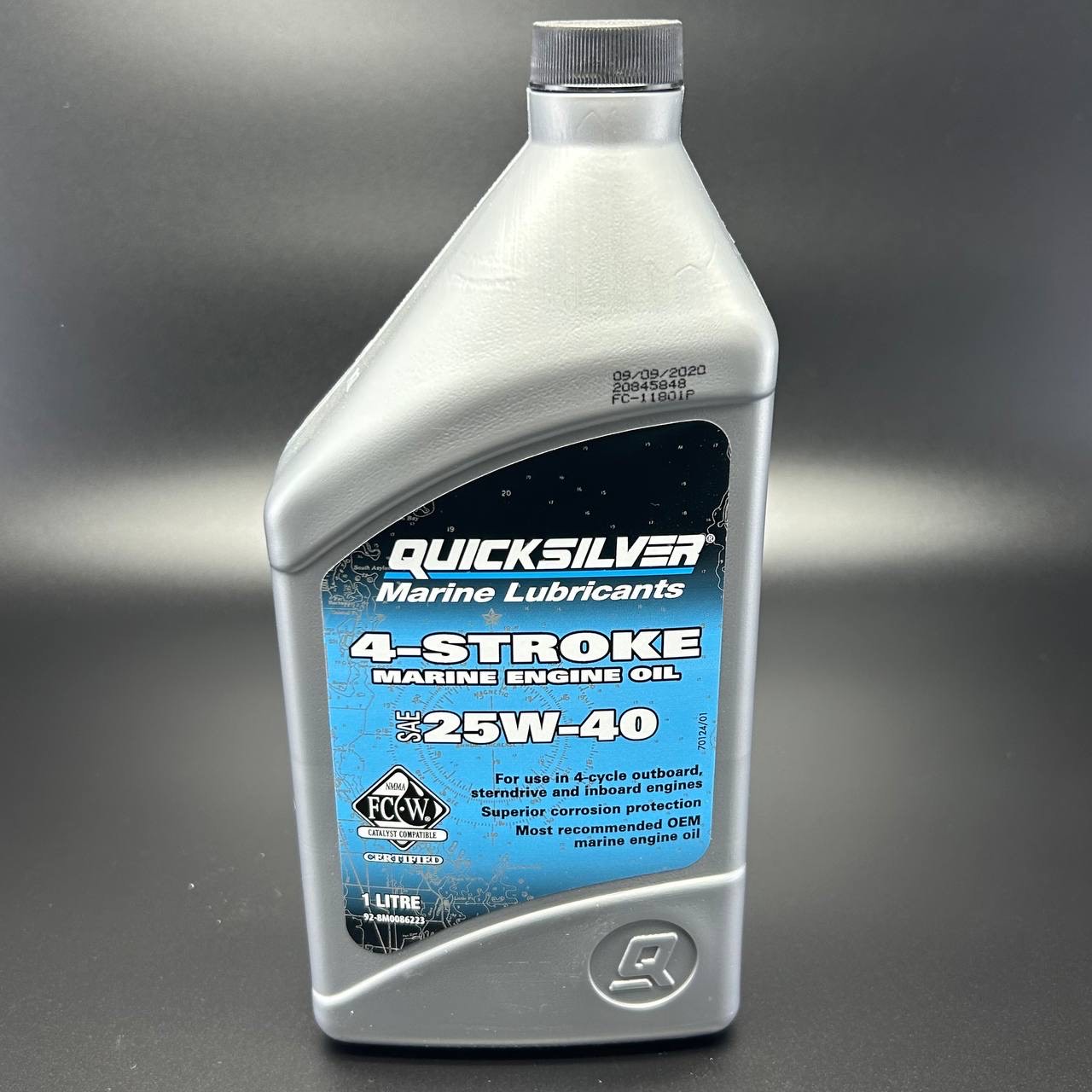 картинка Масло Quicksilver 4-тактное 25W40 Mineral (1 л) от магазина Одежда+