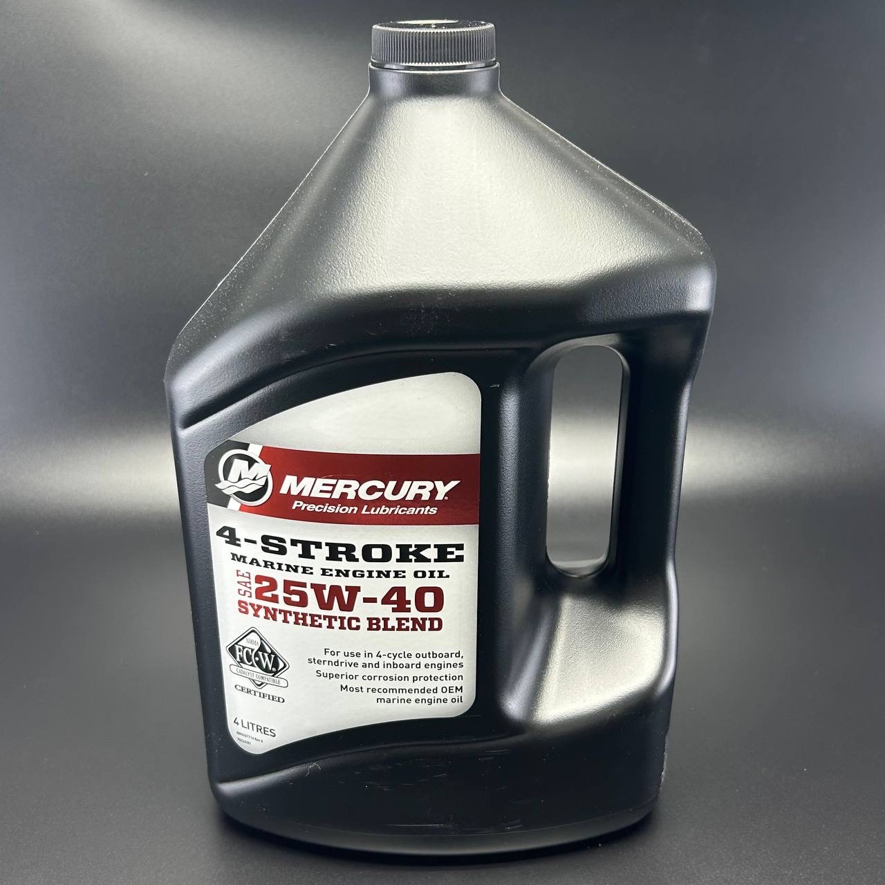 картинка Масло моторное Mercury 25W40 SYNT BLEND 4L@3 от магазина Одежда+