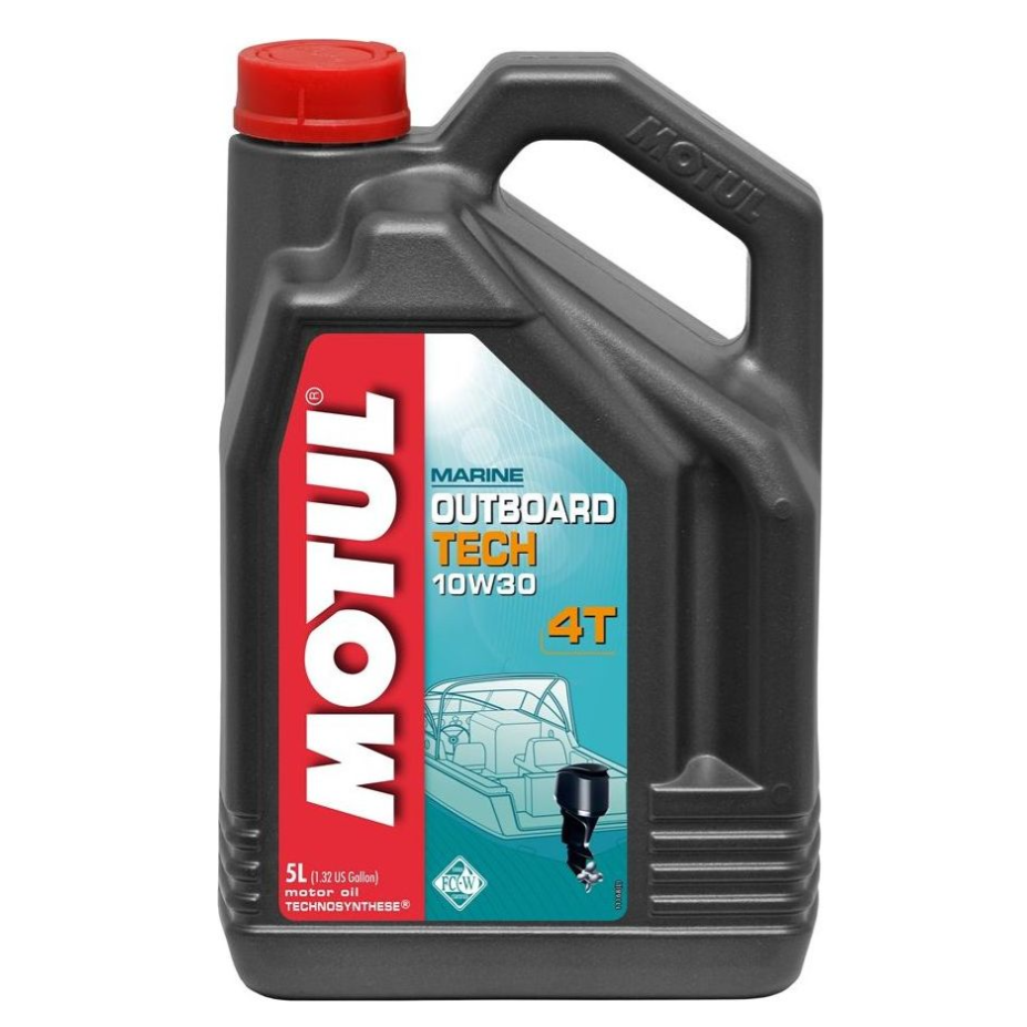 картинка Масло Motul Outboard Tech (10w-30) (4х тактное) 5л от магазина Одежда+