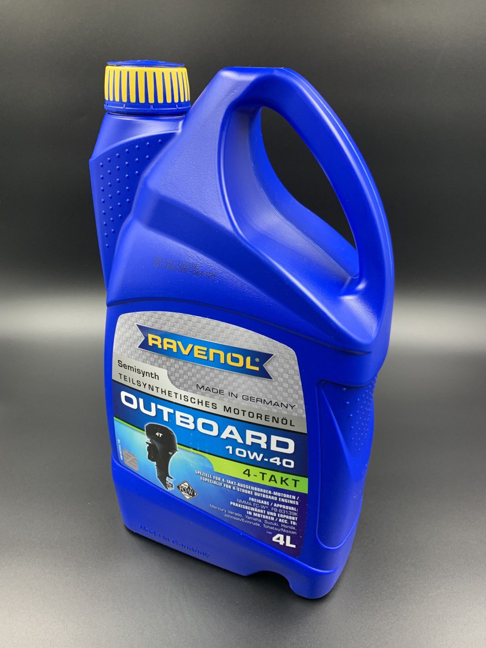 картинка Масло моторное Ravenol 4Т Outboard 10W40 4L от магазина Одежда+