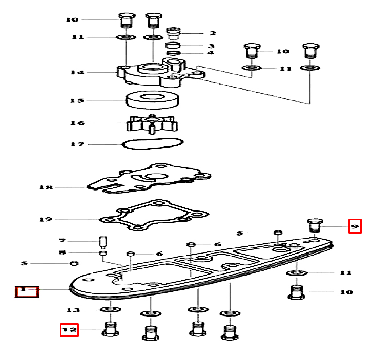 картинка Болт  (PNFM40E-18011) (PREMARINE) от магазина Одежда+