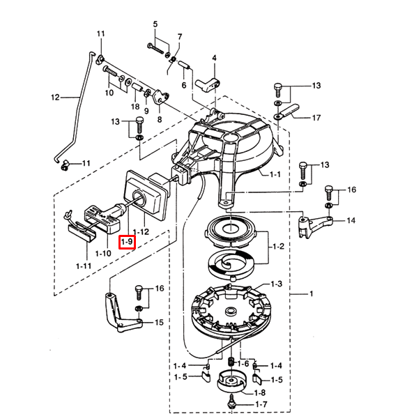 картинка Шнур ручного стартера Tohatsu 9,8 (F4-01.01.15; 90890-44372) (YUELANG) от магазина Одежда+