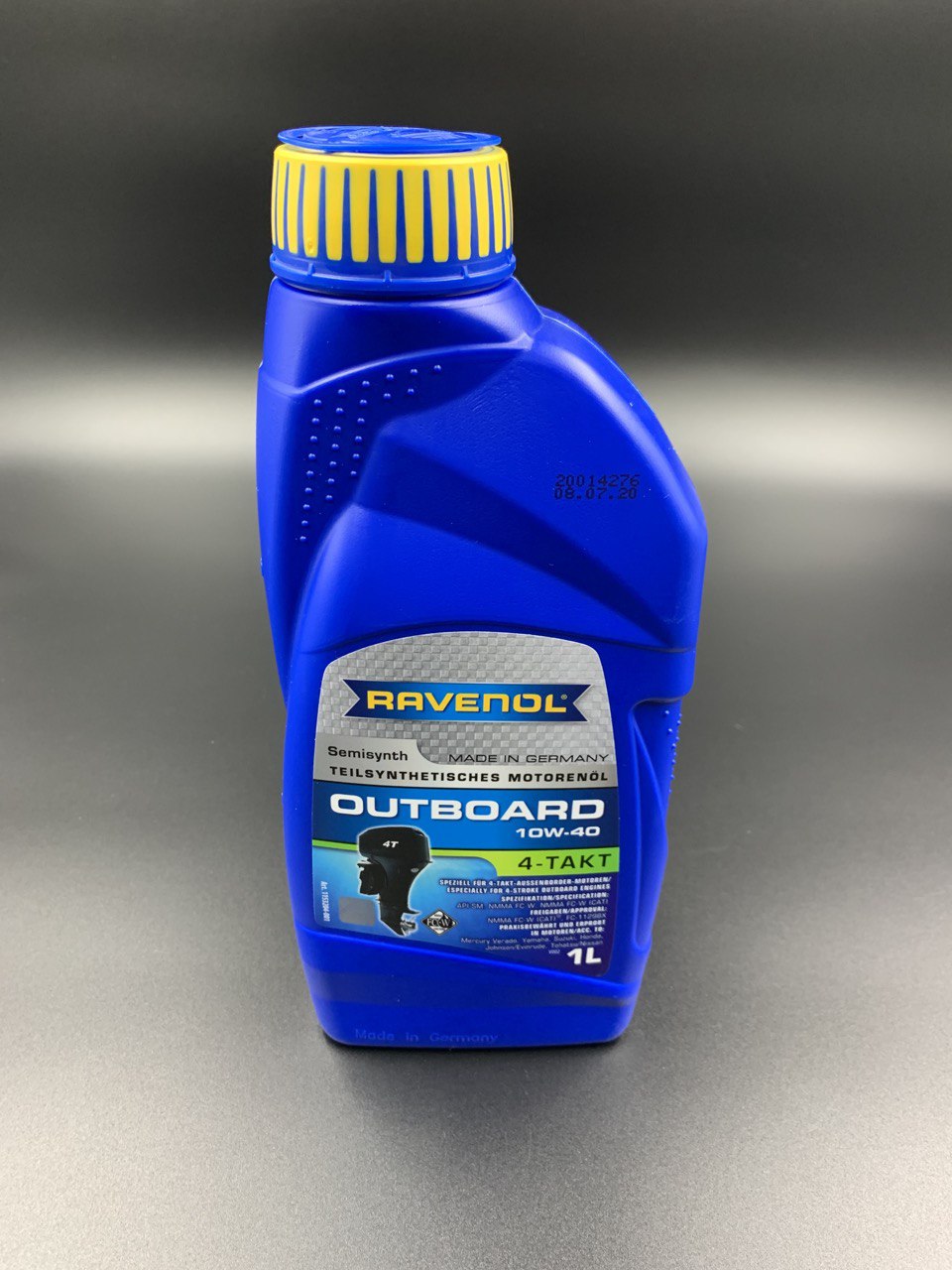 картинка Масло моторное Ravenol 4Т Outboard 10W40 1L от магазина Одежда+