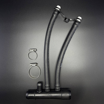 картинка Шланг водяной резиновый (армирован тканью) с фитингами HOSE FITTING ASSY (Quicksilver) от магазина Одежда+