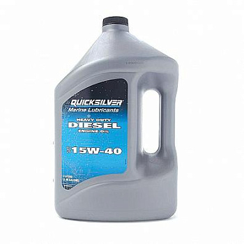 картинка Масло Quicksilver 4-тактное 15W40 Mineral (4 л) от магазина Одежда+